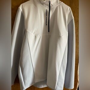 Brand new half zip pullover under armor